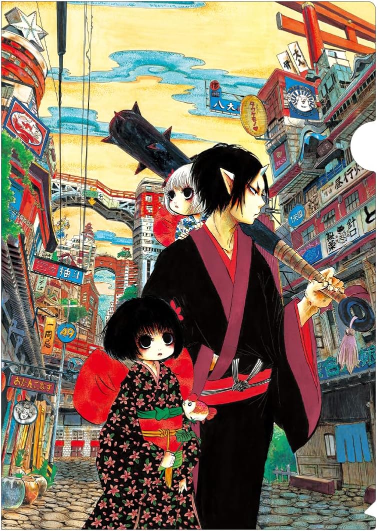 鬼灯の冷徹 今だけスーパーセール限定 鬼灯座敷童子 モーニング 17年34号表紙イラスト クリアファイル