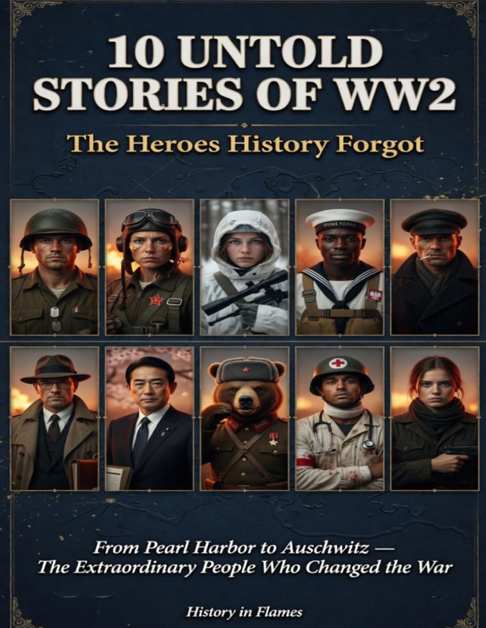 10 Untold Stories of WW2 — The Heroes History Forgot: From Pearl Harbor to Auschwitz the Extraordinary People Who Changed the War