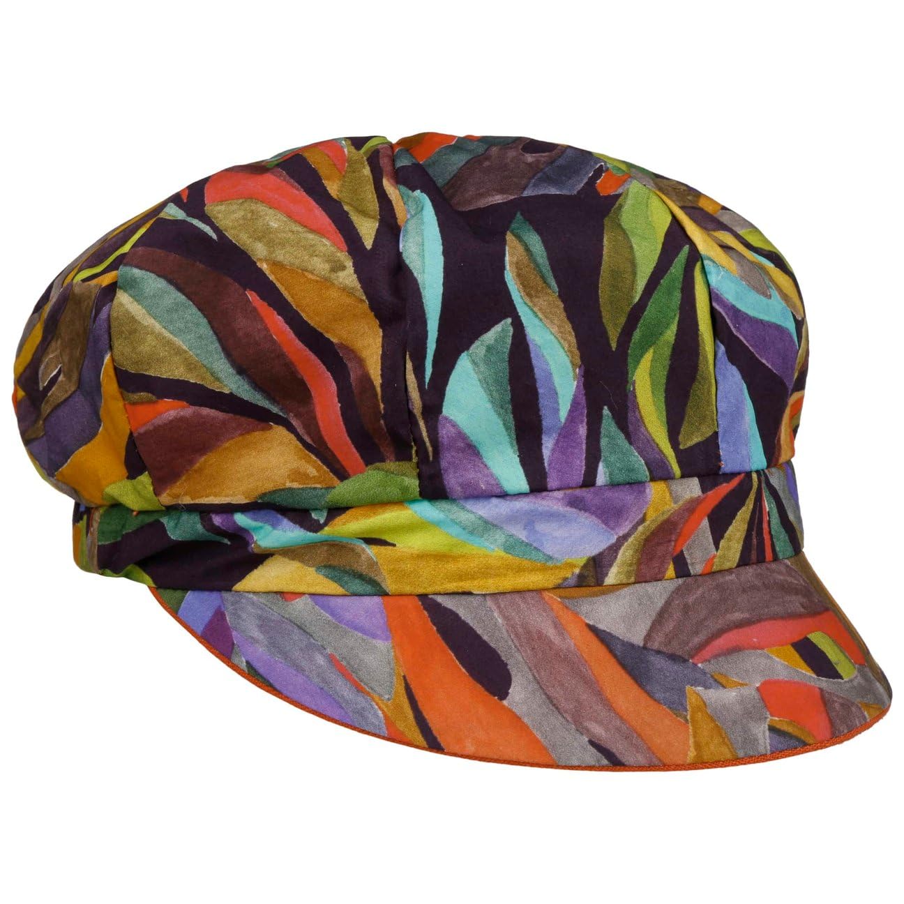 Lipodo Casquette Gavroche Reversible Vermadia Femme - Made in Italy Newsboy Baker Boy avec Visiere, Visiere Ete Printemps-ete