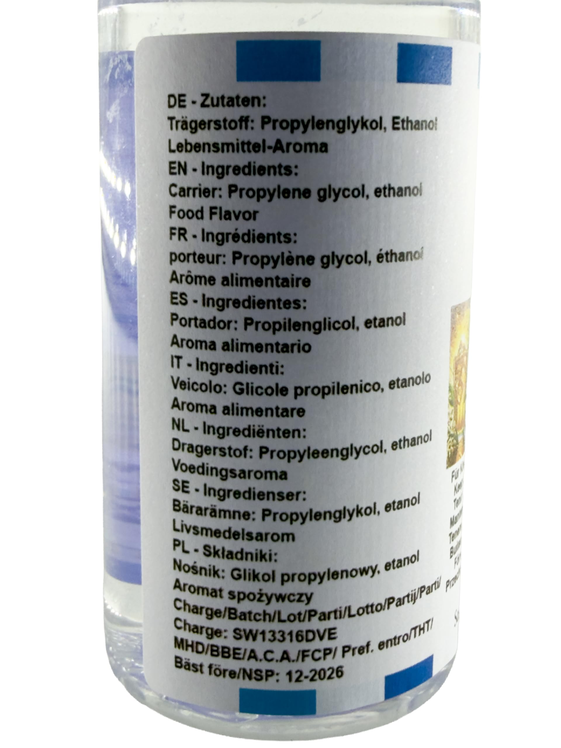 Herbata mrożona kwiat czarnego bzu aromat koncentrat – Wegański – Sasami – 100ml