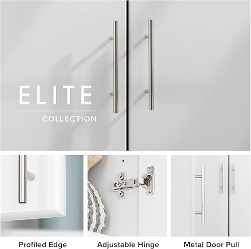 Miniatura 5 de Gabinete Elite Hierro Blanco