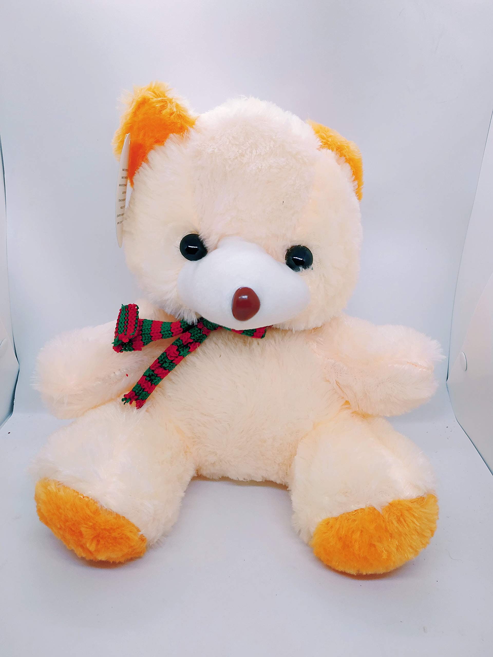 Urban Creation Soft Toys - Cute Teddy Bear with Colorful Scraf Soft Toys Kids, Birthday, Gift 32 cm