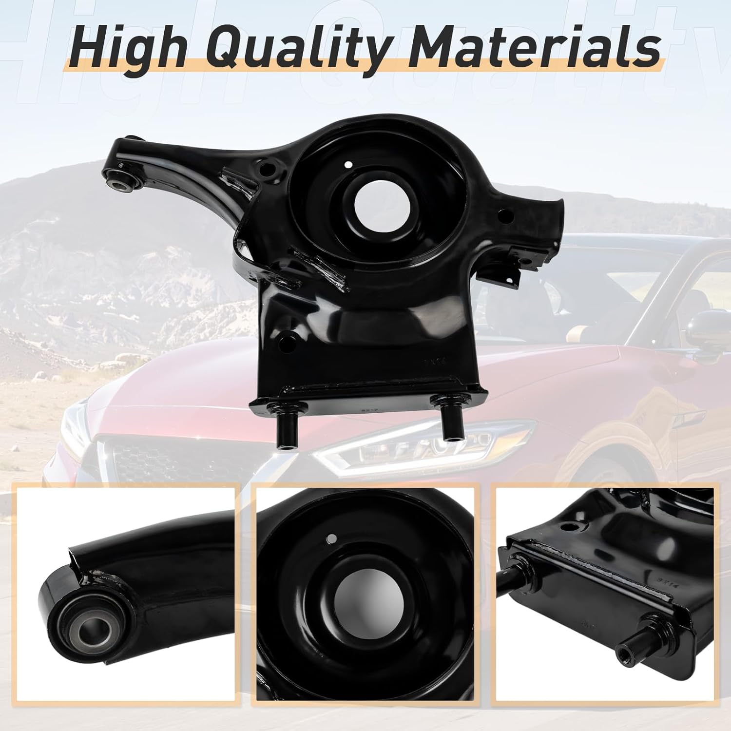 Rear Lower Left & Right Side Suspension Control Arm Kit Compatible with Nissan Altima 2013-2018 Maxima 2016-2021, Replaces 551B1-3TA0D 551B0-3TA0D