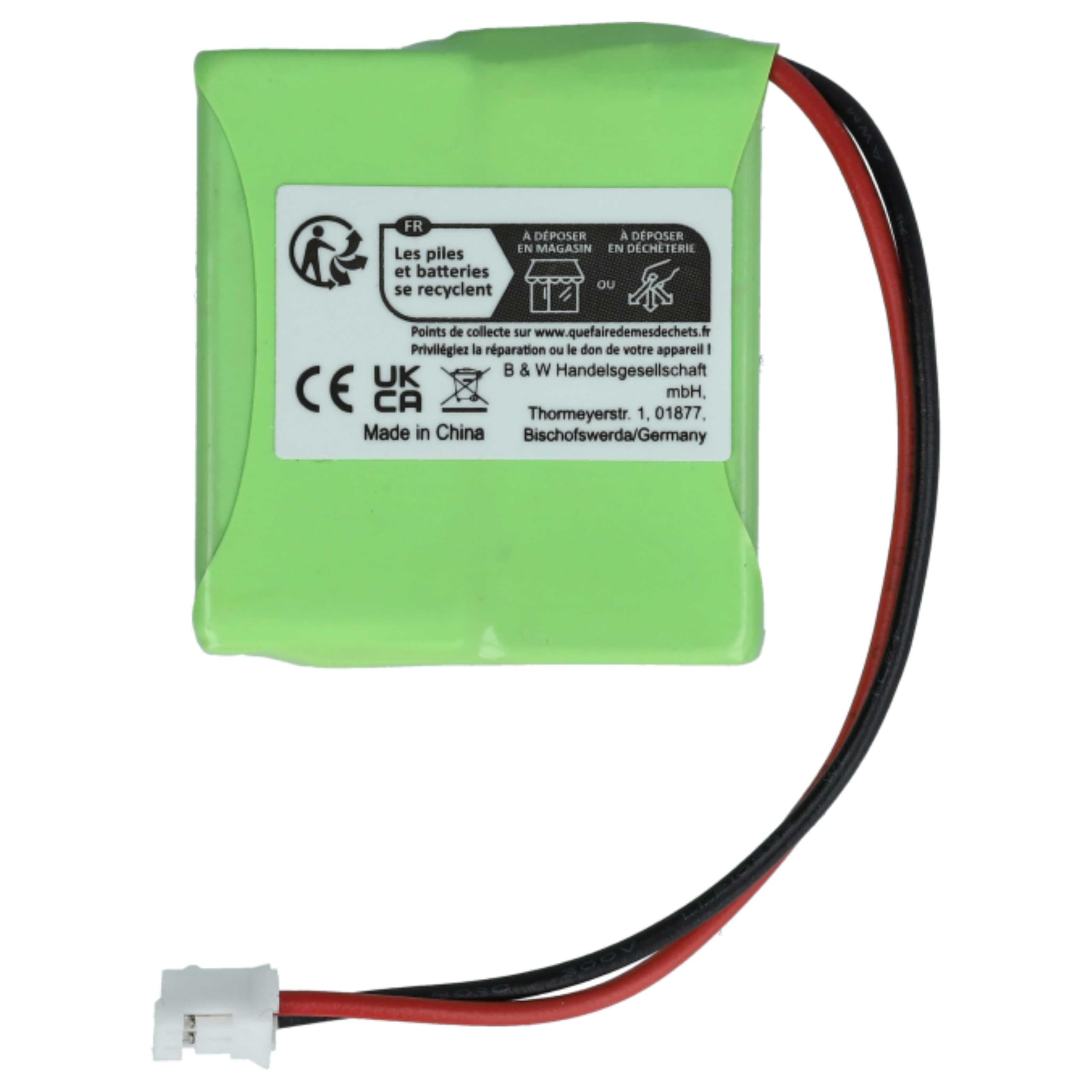 CELLONIC Batterie 500mAh 2.4V Pour Siemens Gigaset E45, E450, E455 – Remplacement Haute Performance