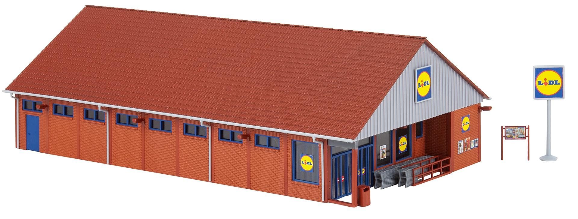 FALLER FA130615 Lidl-Markt Kit de Modelo, Varios