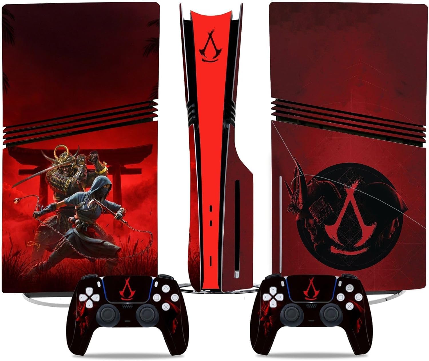 Kit de vinilos Extra Resistentes MaD Vision® para PlayStation 5 (PS5) Digital| Set de vinilos Mate para Consola + 2 mandos - para Anime|Rubber|Zoro|Nami Diseño — view 59