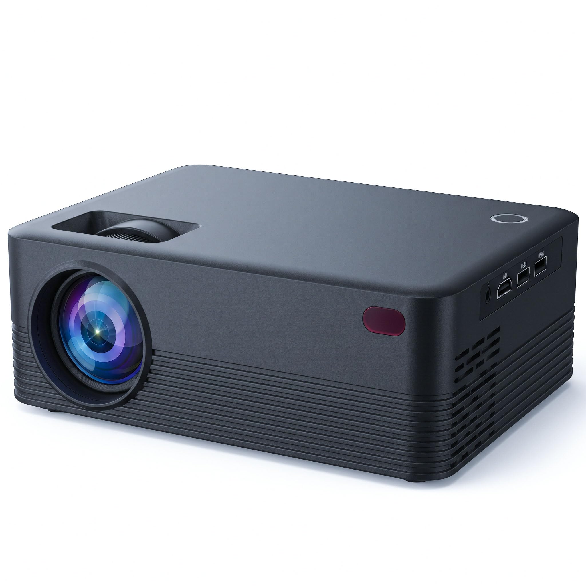 Mini Projector with Wi-Fi and Bluetooth, Protable Projector 4K Support