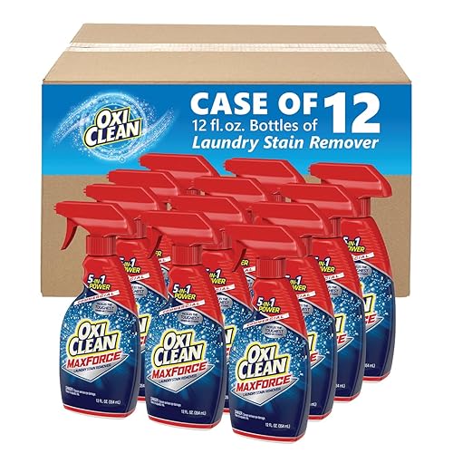 OxiClean 5703700070CT Max Force - Quitamanchas caja de 12
