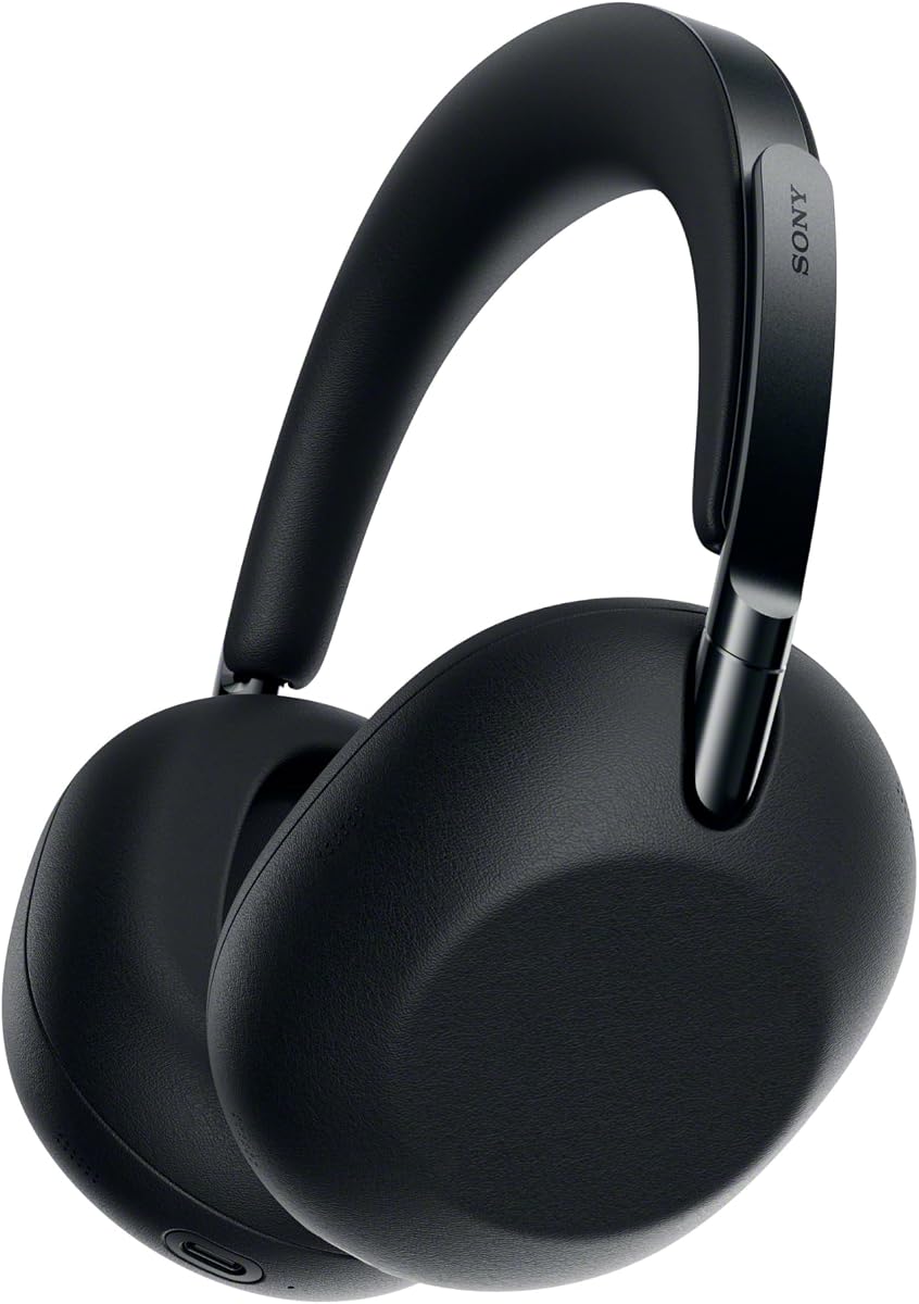 1000X THE COLLEXION Auriculares inalámbricos con cancelación de ruido, negros | Comodidad de lujo con materiales seleccionados, procesador HD NC QN3, 12 micrófonos, dominado por ingenieros, hasta 24 horas de batería