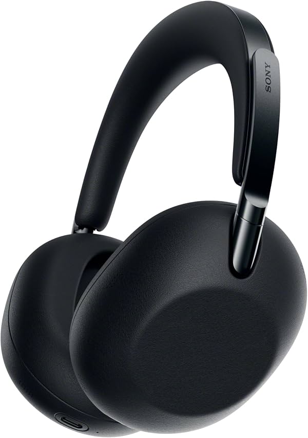 Sony 1000X THE COLLEXION Auriculares inalámbricos con cancelación de ruido, negro | Comodidad de lujo con materiales seleccionados, procesador HD NC QN3, 12 micrófonos, masterizados por ingenieros, hasta 24 horas de batería