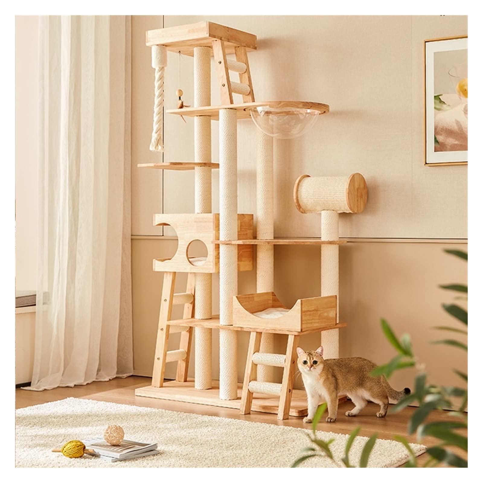 Amazon.co.jp: キャットツリータワー/キャットツリー キャット