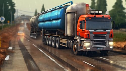 Oil Cargo Truck Transporter Offroad Driving Simulator 3D Games