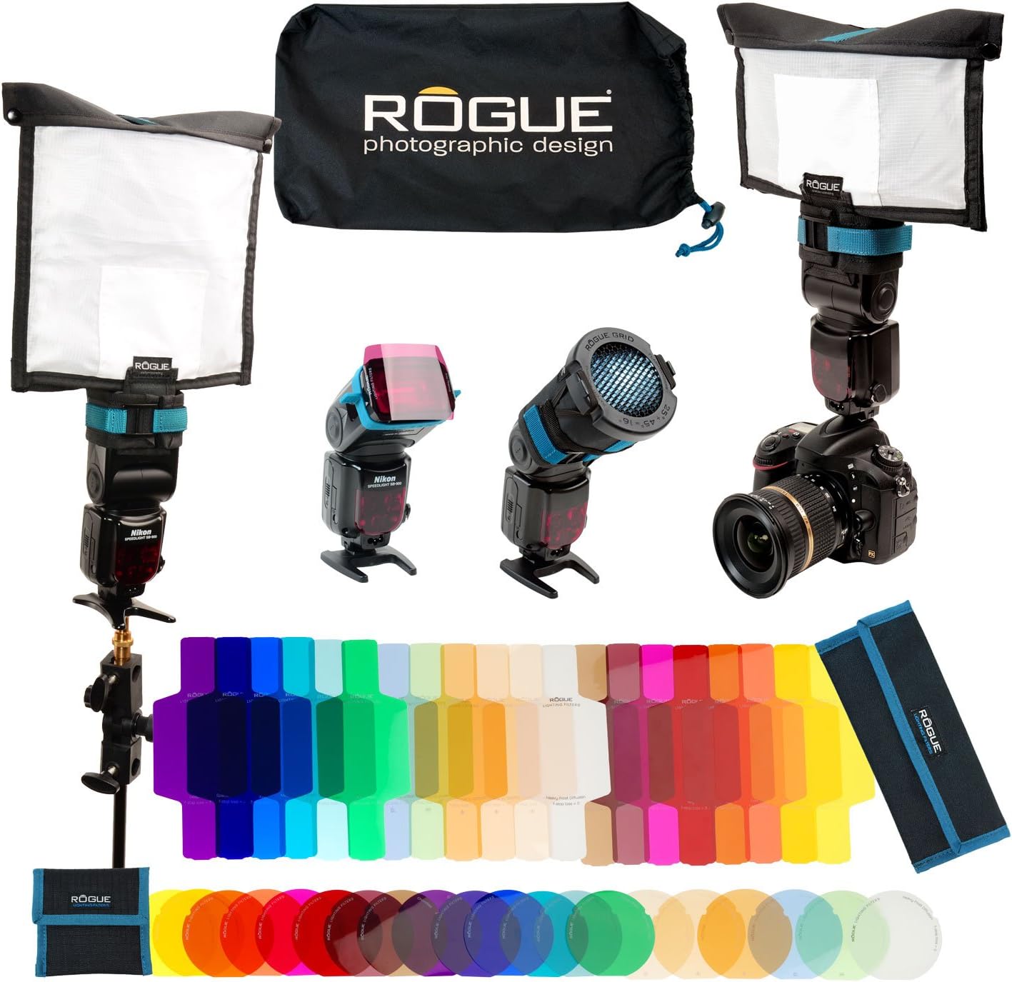 Rogue Photographic Design ROGUE Kit 2 FlashBender 2 Portable Lighting Kit (Multicolored)