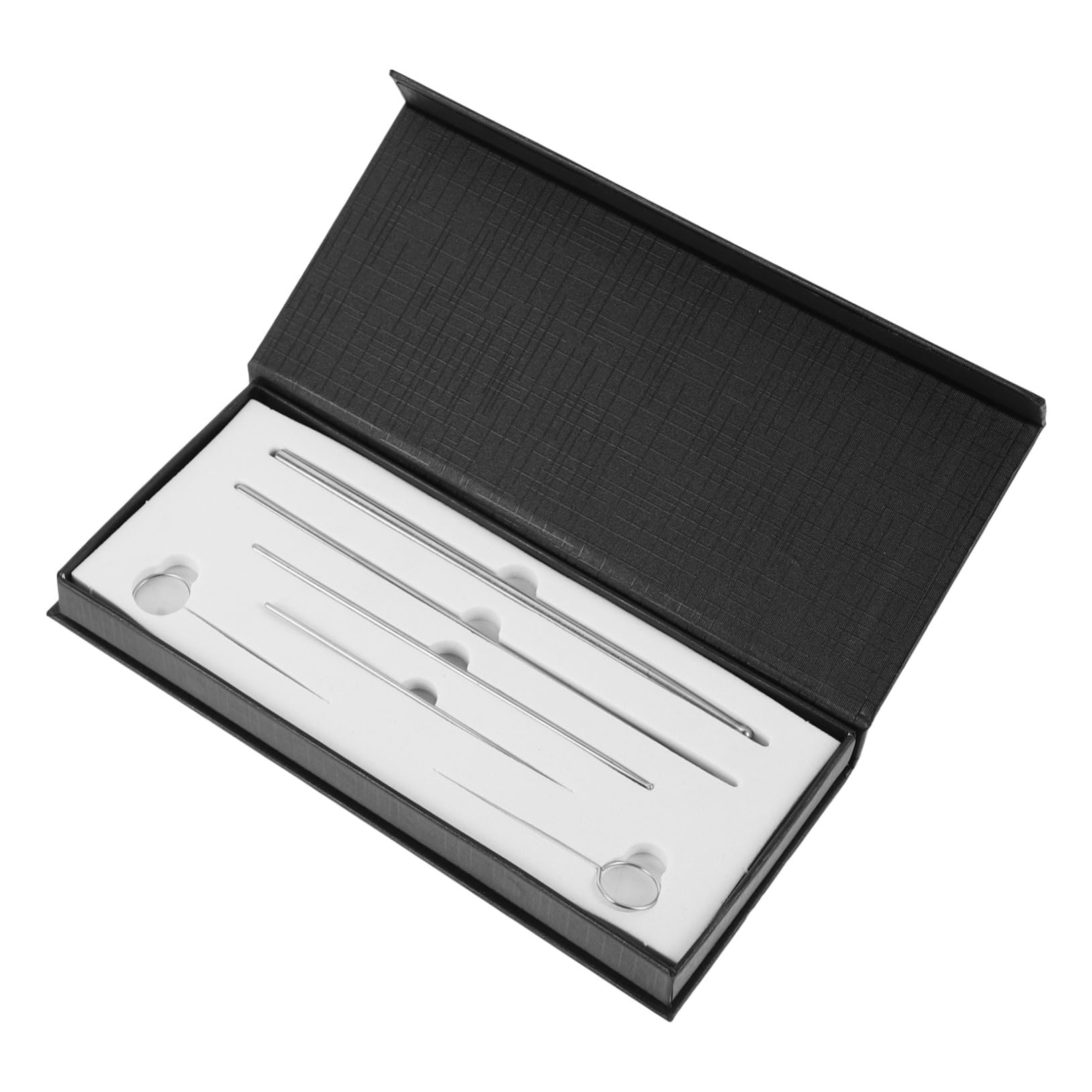 6 Pezzi per Sessaggio dei Rettili Kit Professionale per Serpente Strumento di Rilevamento in Acciaio Inossidabile Design Sfera Liscio Identifica Maschi e Femmine