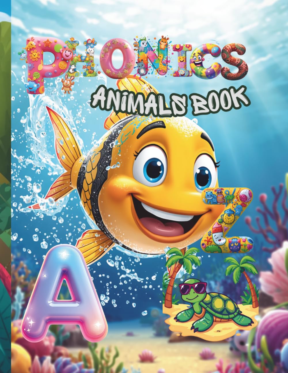 PHONICS ANIMALS BOOK: ABC Animals Phonics Adventure (MY FIRST BOOKS)