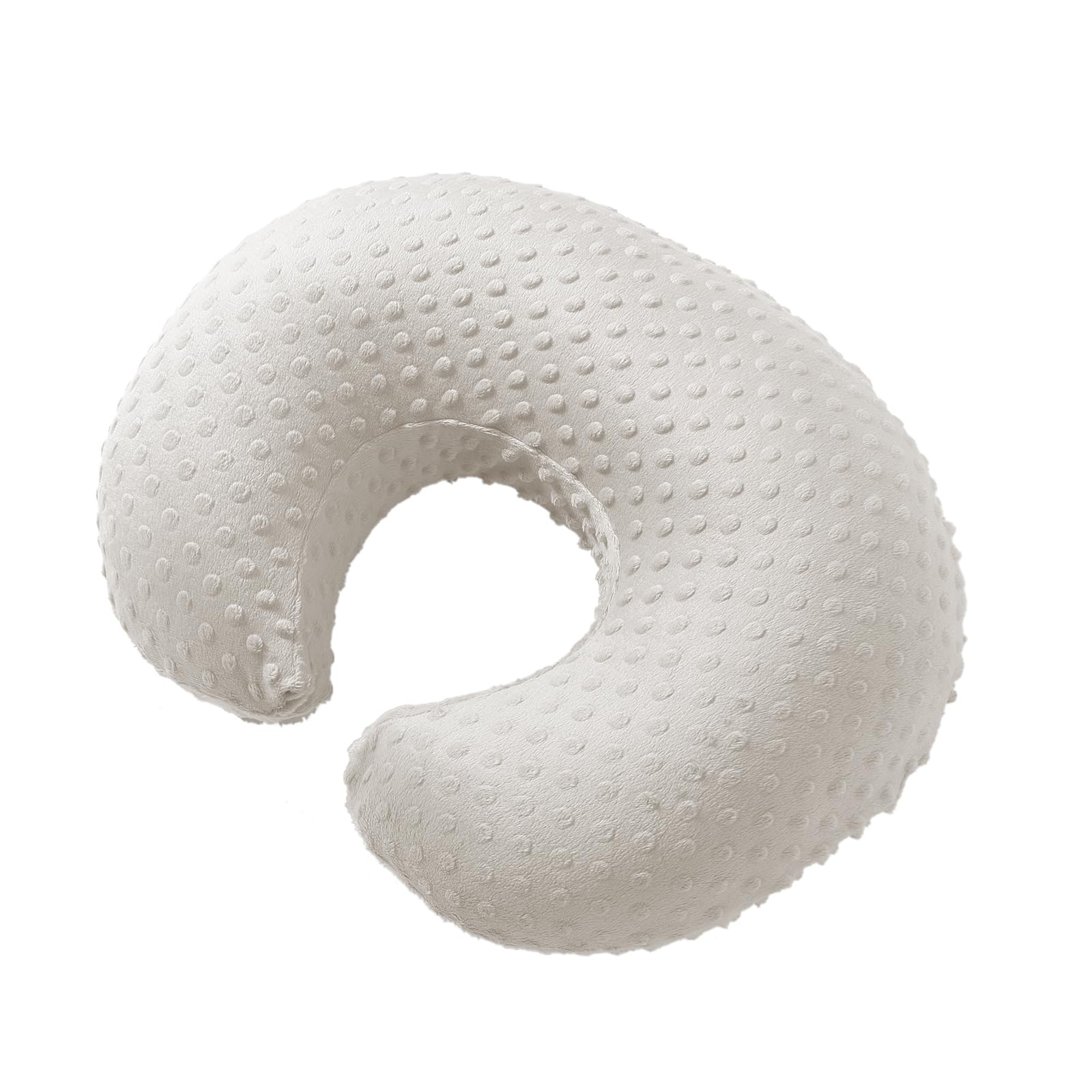 Almohada de lactancia y posicionador corporal para bebés con funda de alta calidad para lactancia materna para bebés, niños y niñas, almohada de alimentación con funda de almohada transpirable y