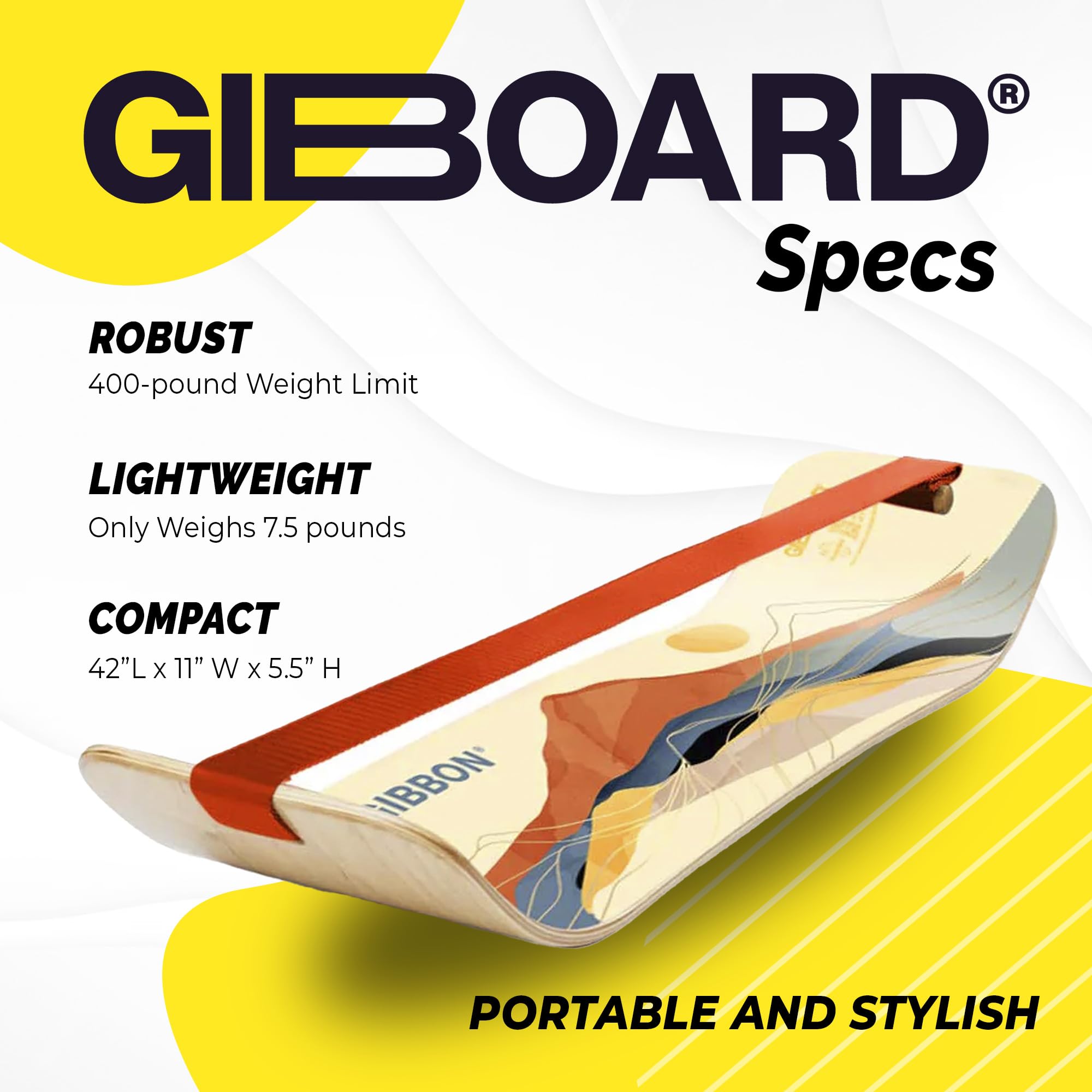 Amazon | GIBBON (ギボン) GiBoard バランスボード 大人&子供用