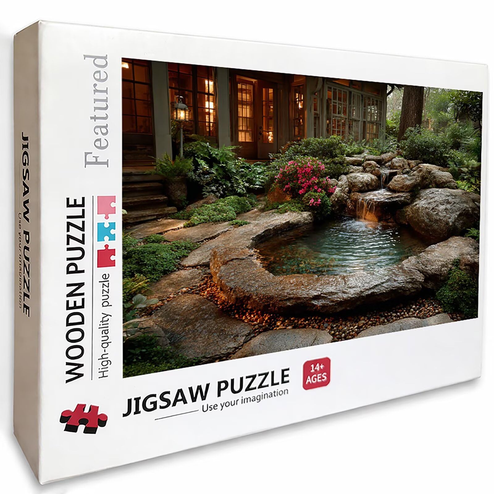 Paysage Puzzle 2000 pièces Adultes, Puzzle Bois 99x70cm, Adultes Jeu éducatif Défi énigme avec Une Boîte d'emballage Exquise, Jeu Relaxant Détente Collection, Cadeau Fille, (Planter) F-8443