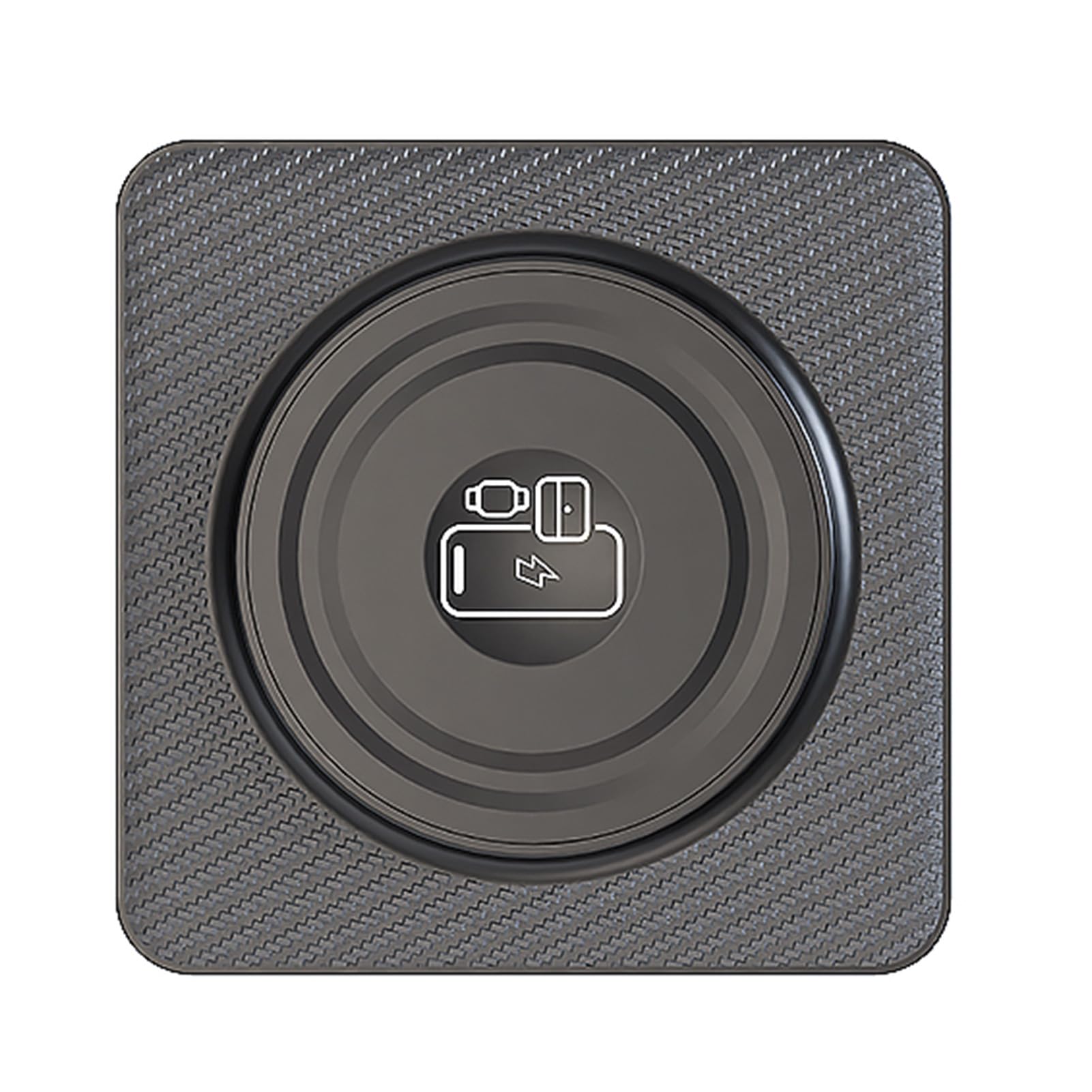 Cocoarm Stacja ładująca, Stacja ładująca ABS 7 W 1 USB z 4 USB C 2 A i magnetyczną bezprzewodową stacją dokująCą, Szybkie ładowanie 80 W, Inteligentna Dystrybucja Mocy do Podróży W Biurze Domowym