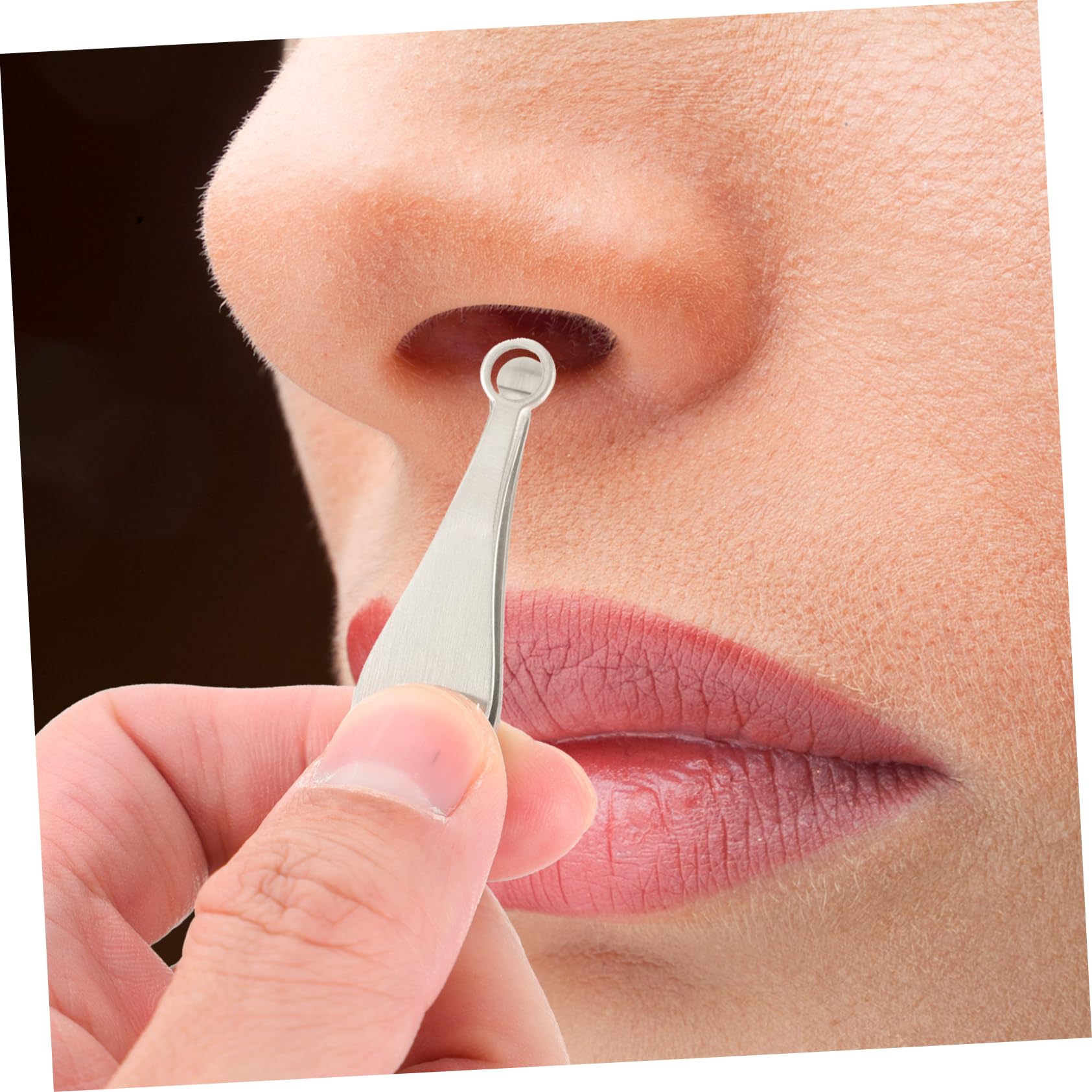 Healeved 3St Pinzette zum Trimmen der Nasenhaare Nasen- und Ohrenhaartrimmer Nasenhaarschere mit runder Spitze nose hair trimmer for men nasenhaar trimmer Trimmwerkzeug Trimmer-Werkzeug
