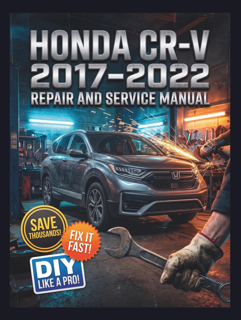 HONDA CR-V 2017–2022 REPAIR AND SERVICE MANUAL: The Complete Illustrated Step-by-Step Guide to Dealership-Level Diagnostics, Routine Maintenance, and Advanced DIY Repairs for All LX, Sport, EX, EX-L,