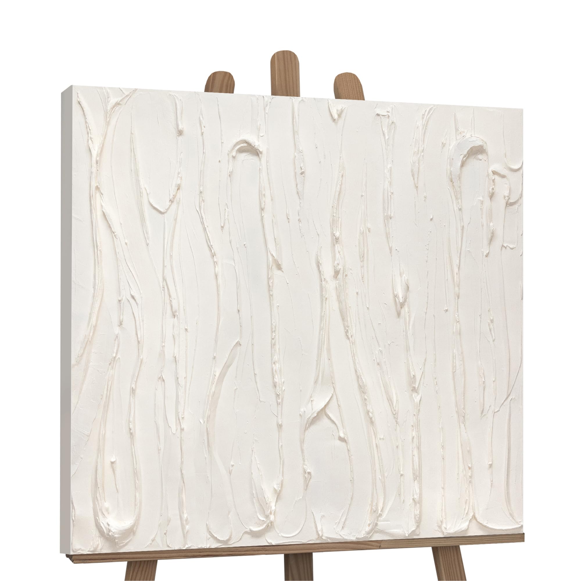 YS Quadri soggiorno dipinti a mano Gattini allegri | Quadro dipinto a mano per l'interno Art Quadri moderni su tela | Pittura dipinta a mano | Quadro