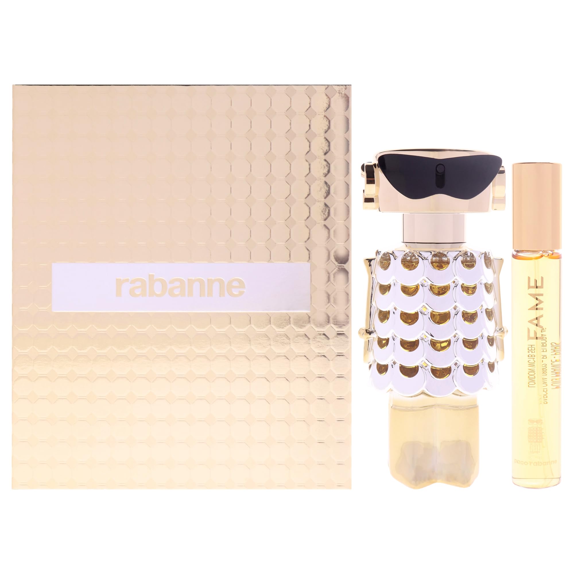 Paco Rabanne Fame Eau De Parfum 2PCS Gift Set for Women 80 ml & 20 Ml Travel Spray