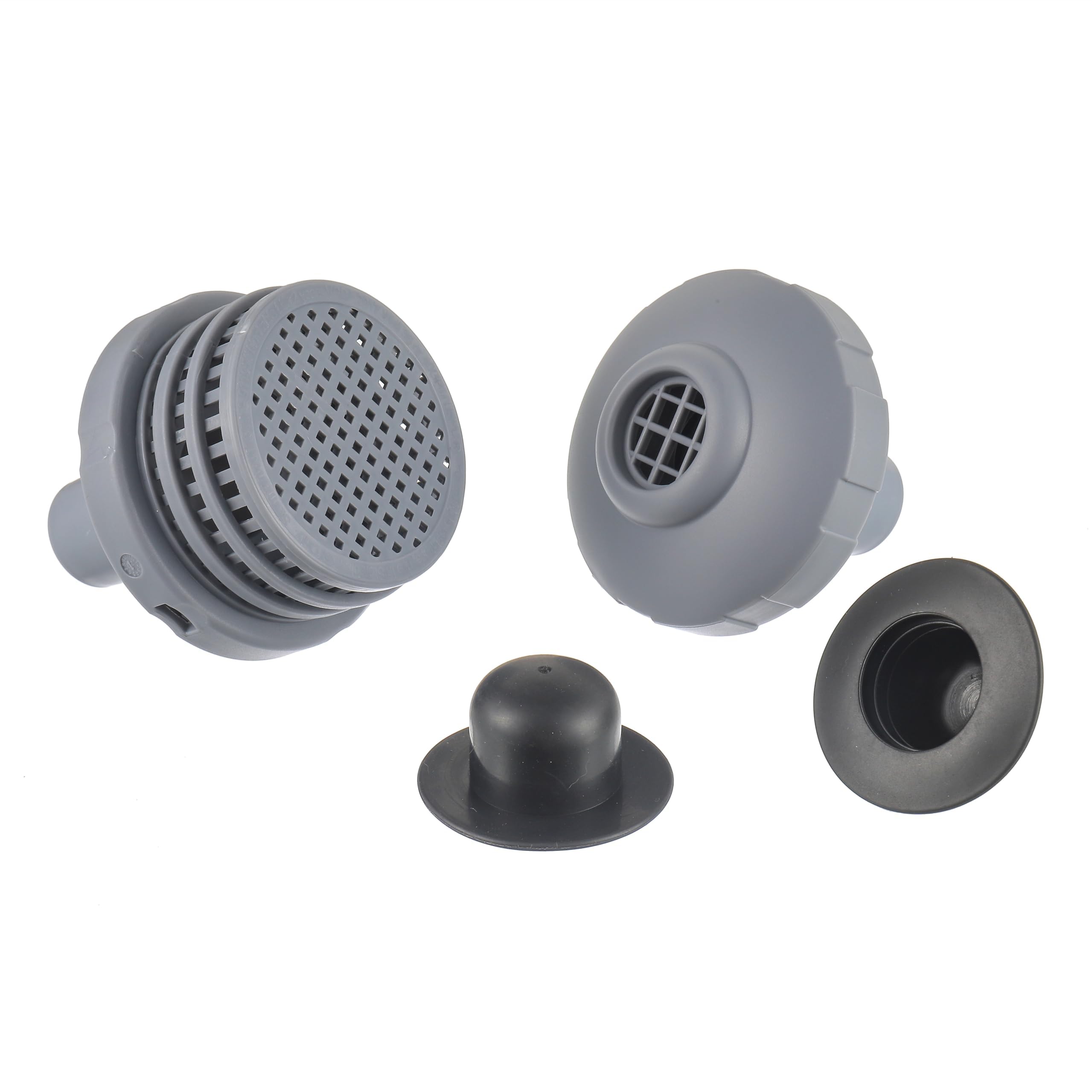 Kit de Raccordement pour Piscine Ø 32 mm – Crépines, Filtre de Sortie et Buse d'Entrée Hors Sol