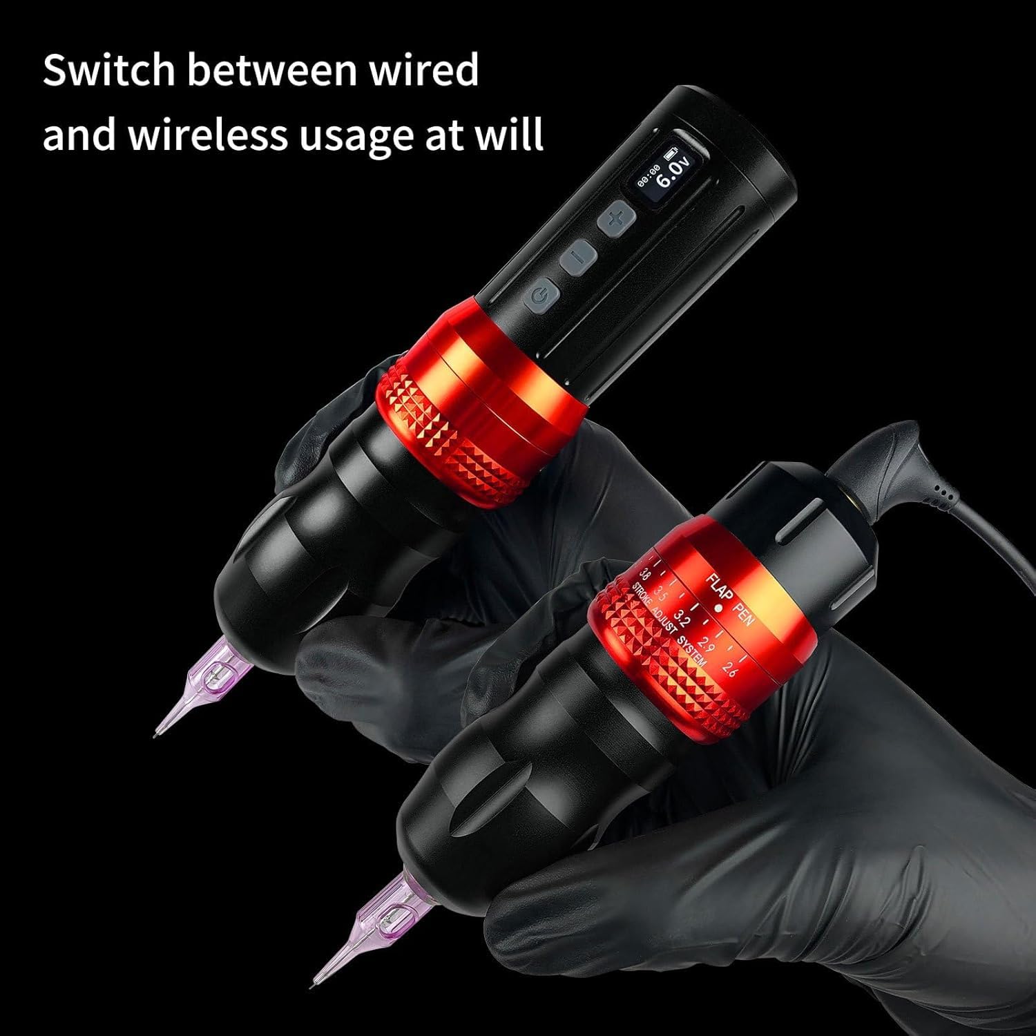 Amazon.com: BIGWASP Z1 Wireless Rotary Tattoo Cartridge Machine