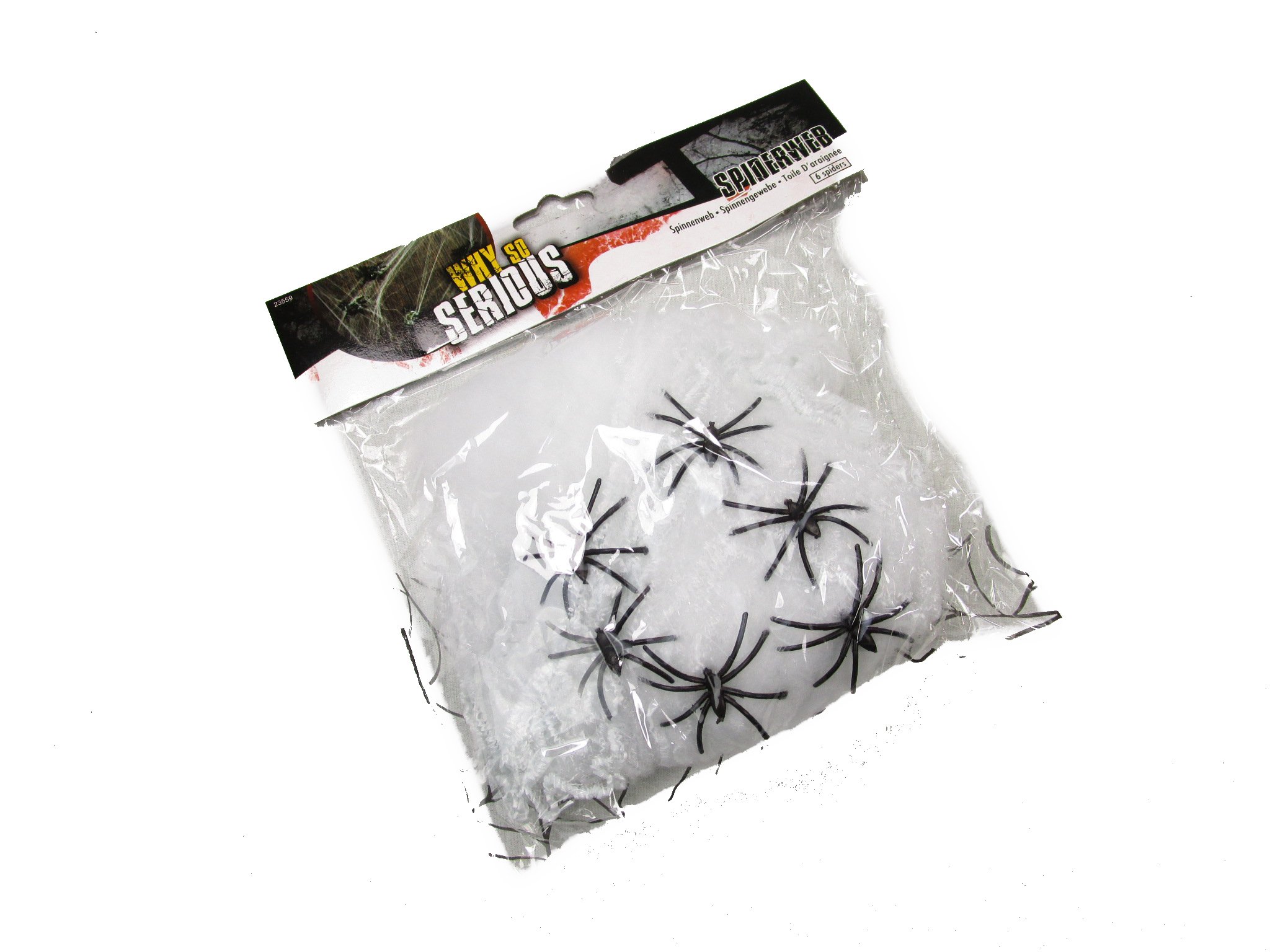 Folat Halloween Webs with Spiders