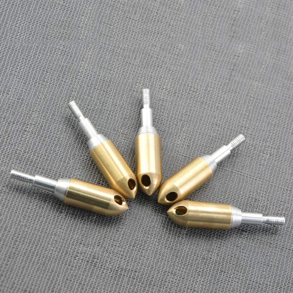 12pcs Pfeilspitzen Heulspitze Pfeifen Jagdspitzen 125Grain Pfeifende Pfeilspitzen beim Bogensport Carbonpfeile oder Aluminiumpfeile