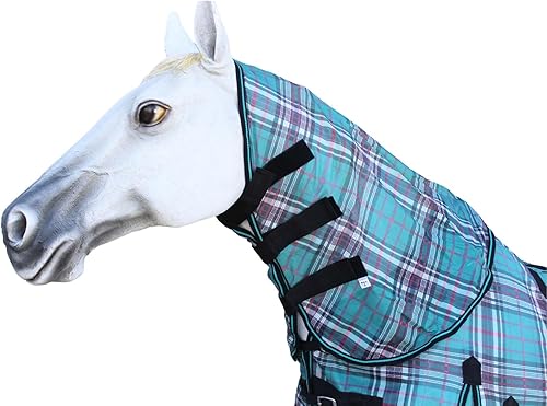 Miniatura 2 de CHALLENGER 68" Caballo Luz Verano Primavera Flujo de Aire Malla Cuello Verde Verde Verde 73108