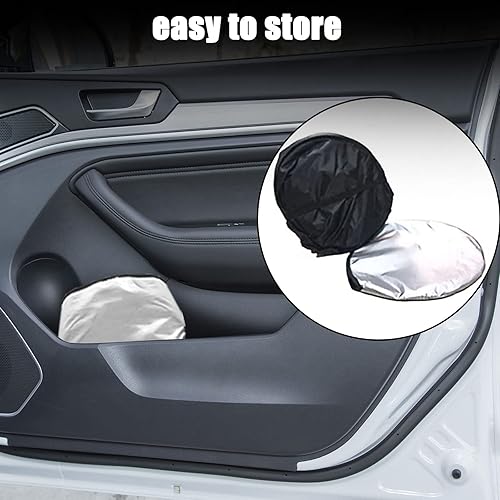 Miniatura 6 de Parasol interior para parabrisas de automóvil, protección UV, parasol para BMW Serie 5 525i, 525xi, 528i, 528xi, 528xi, 530i, 530e, 530xi, 535i,