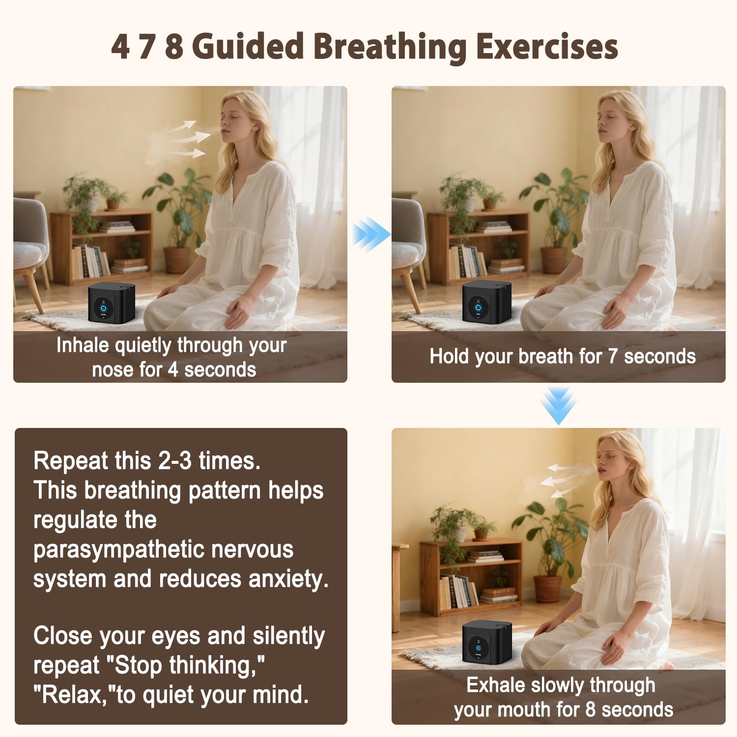 Cuenco tibetano y máquina de sonido para dormir con 19 sonidos de cuenco tibetano, 4 sonidos de meditación, 20 ruidos blancos, entrenador de respiración, pantalla táctil, sonido estéreo, control de