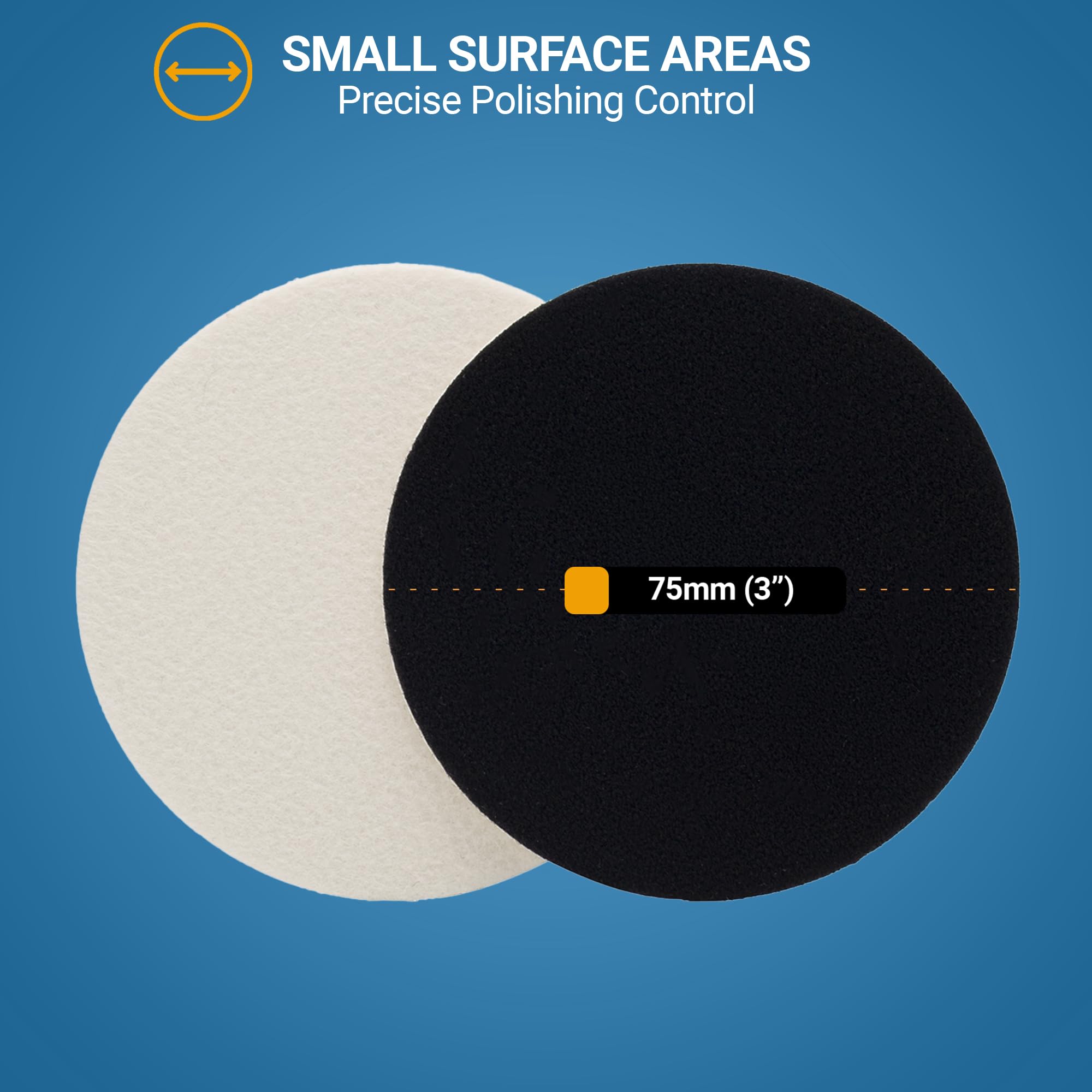 Glass Polishing Pads - Pack of 5 -2