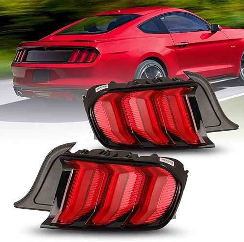 Miniatura 9 de Nixon Offroad Luces traseras LED para Ford Mustang 2015-2022 kits de montaje de luces traseras LED con luz de señal de giro secuencial lámparas