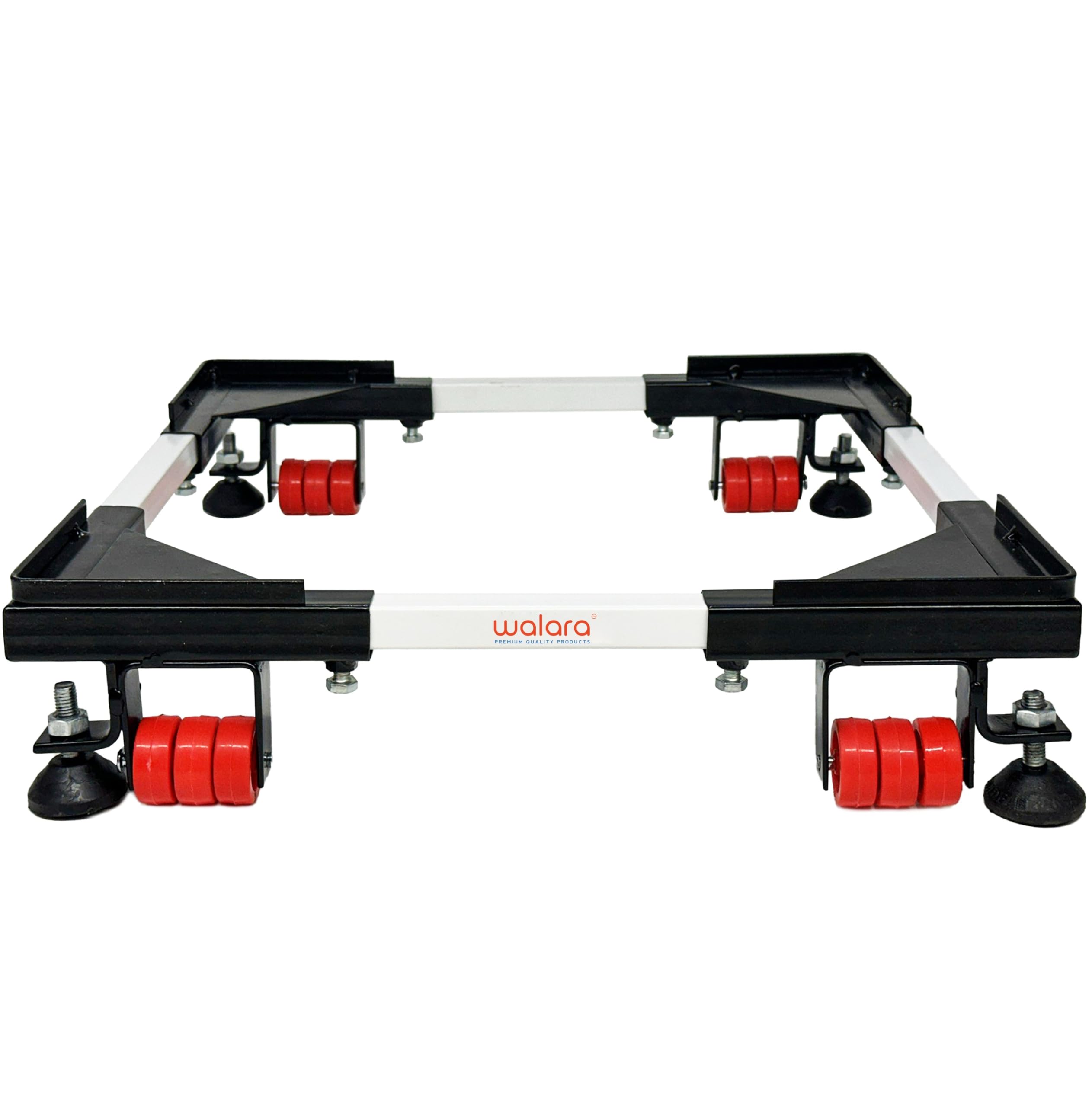 WALARA Heavy Duty Adjustable - 12 Wheels Front/Top Load Washing Machine Stand/Trolley, Fridge Stand, Upto 500 Kg Capacity, Rust-Resistant & Sturdy, Refrigerator Stand, Washing Machine Stand 7kg (B0D1CDJG3B) Amazon Price History, Amazon Price Tracker