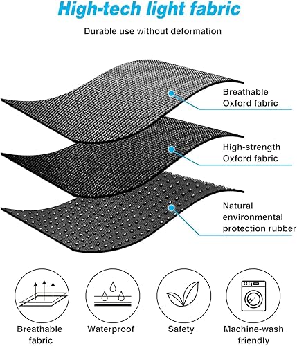 Miniatura 4 de Cama de avión portátil para niños pequeños, esenciales de viaje para niños, reposapiés de avión moderno, color gris, 31.49 x 17.7 pulgadas,
