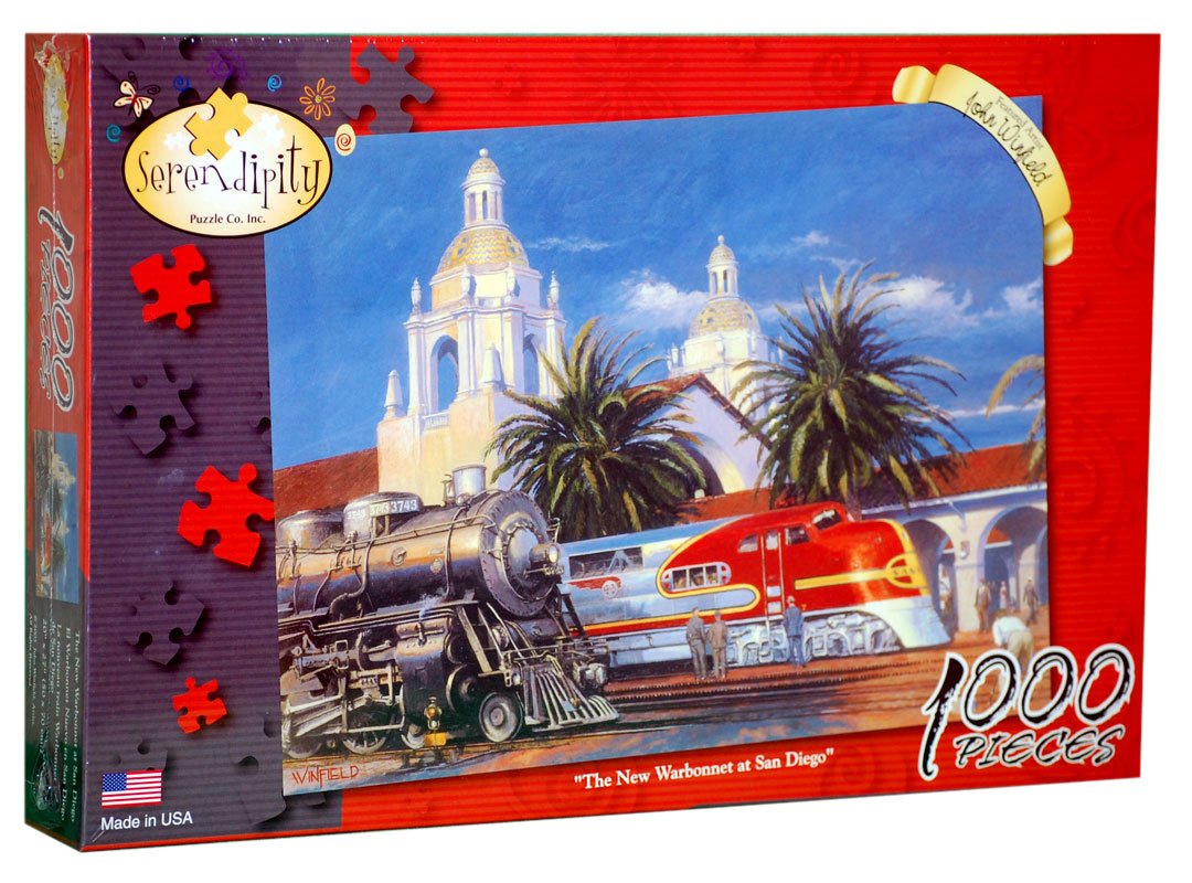 Serendipity Puzzle Co., Inc. New Warbonnet At San Diego , 1000 Pc