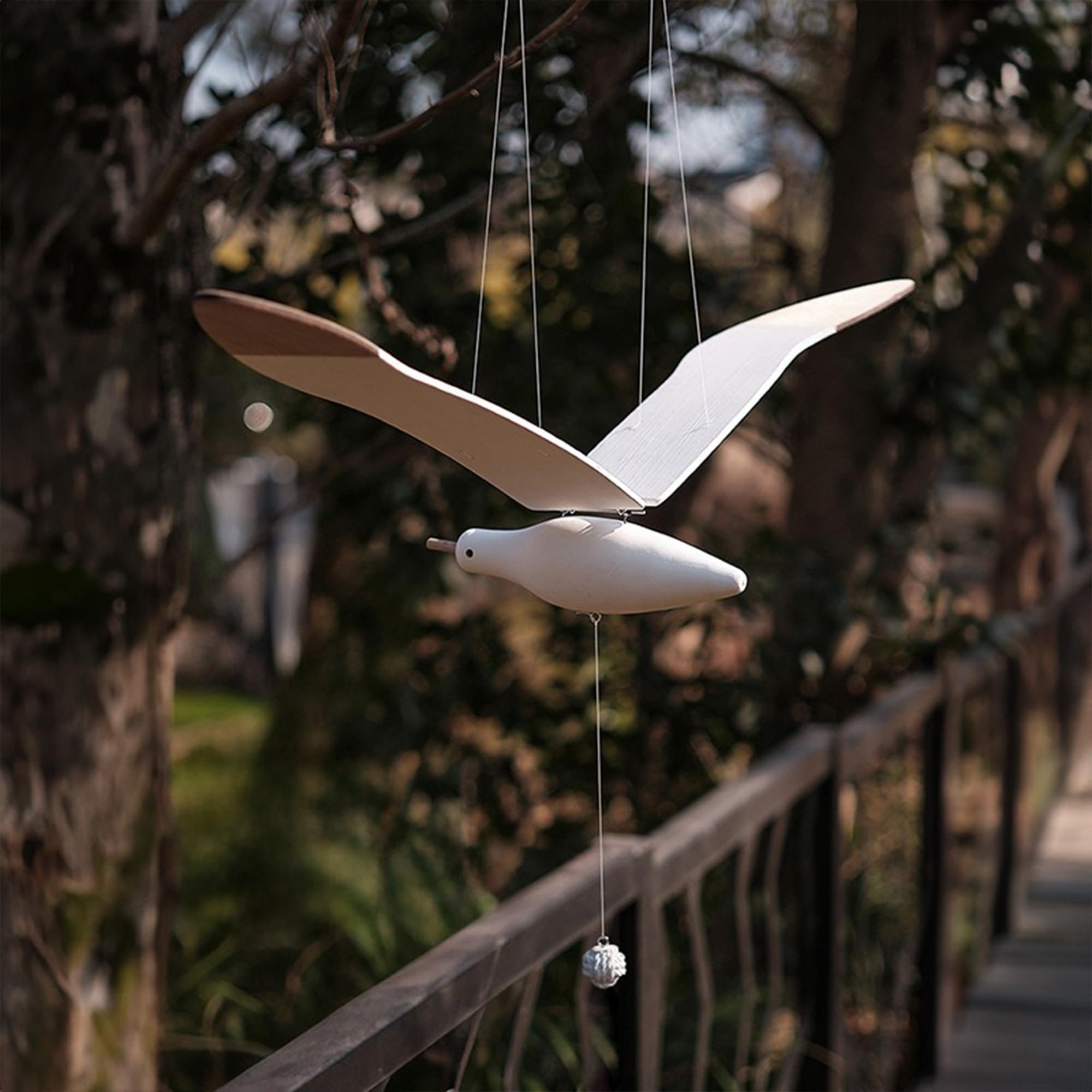 Gadpiparty Mouettes Suspendues En Mousse Réalistes - Oiseaux Volants Décoration à Suspendre Pour Plafond, Chambre Enfant, Jardin Ou Mariage - Taille S