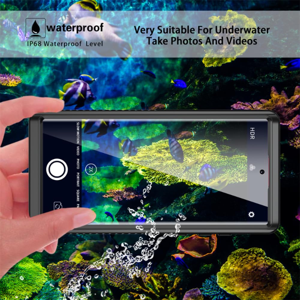 Amazon.co.jp: IP68防水ケースSamsung Galaxy/S8/S9/S10/S20/S21/FE