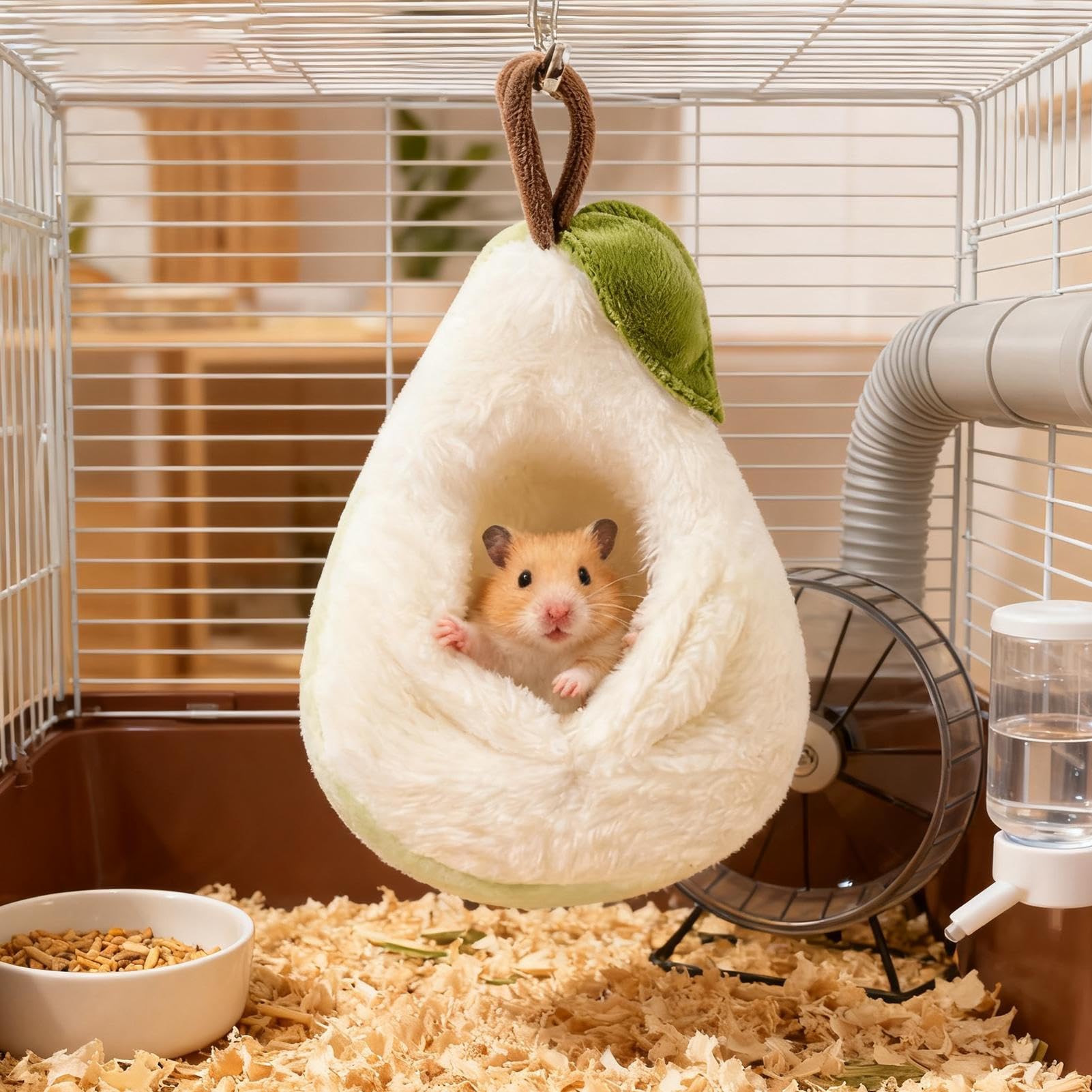 Chinchilla Hängematte Birnenförmiges Plüschtier Zubehör
