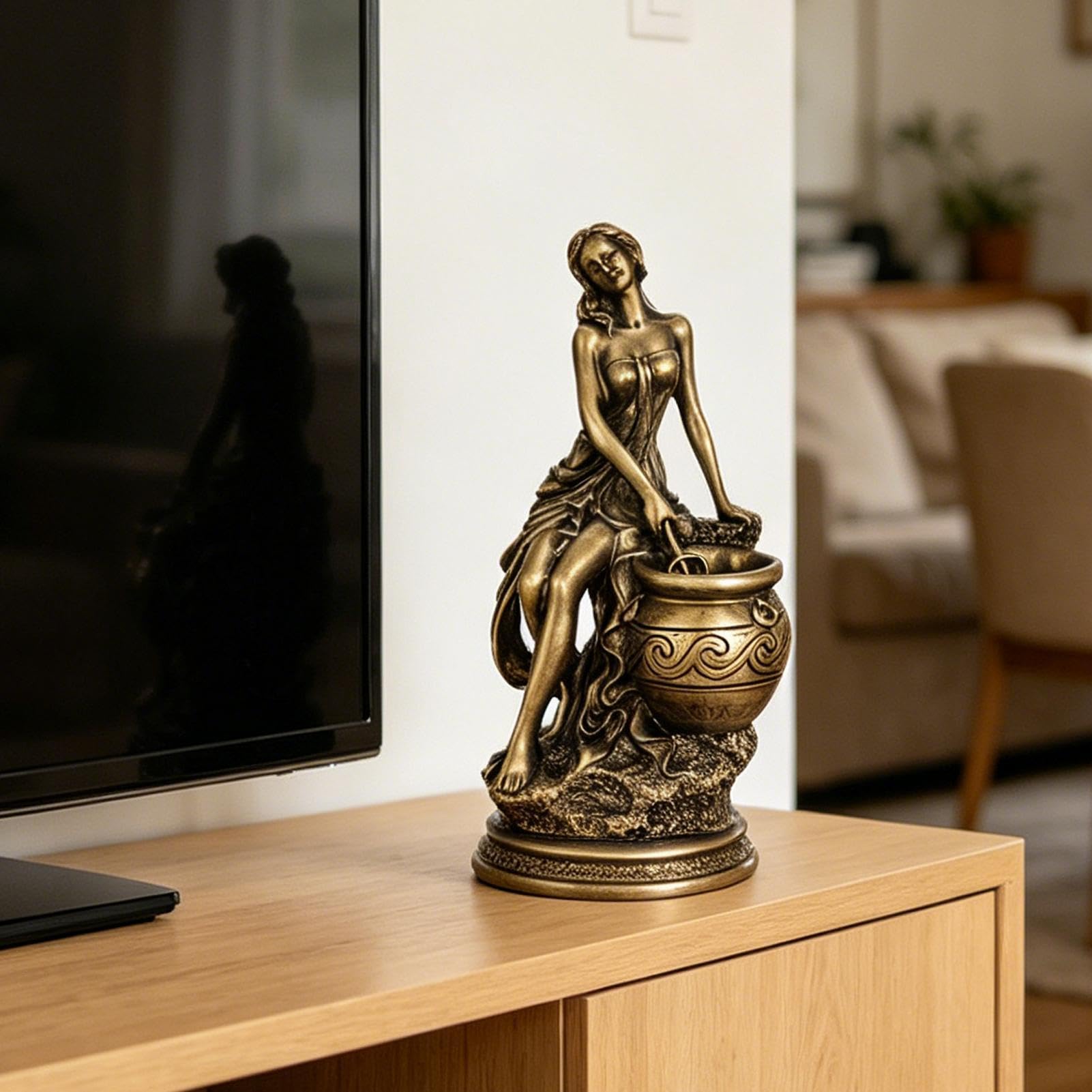Figura decorativa retro de