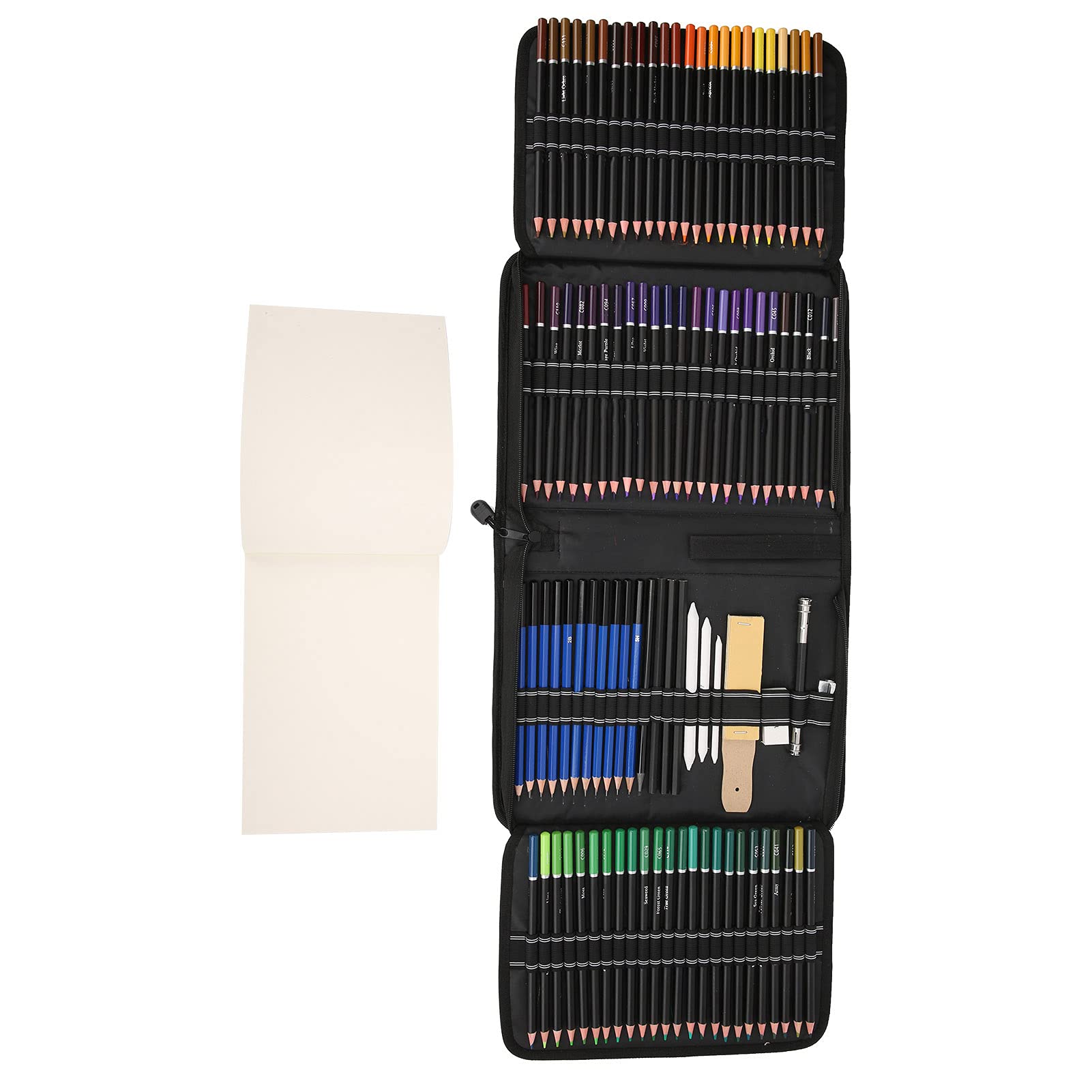 Buntstift-Set, öliges Lindenholz, Lebendige 120 Farben, Skizzierwerkzeuge für den Kunstunterricht