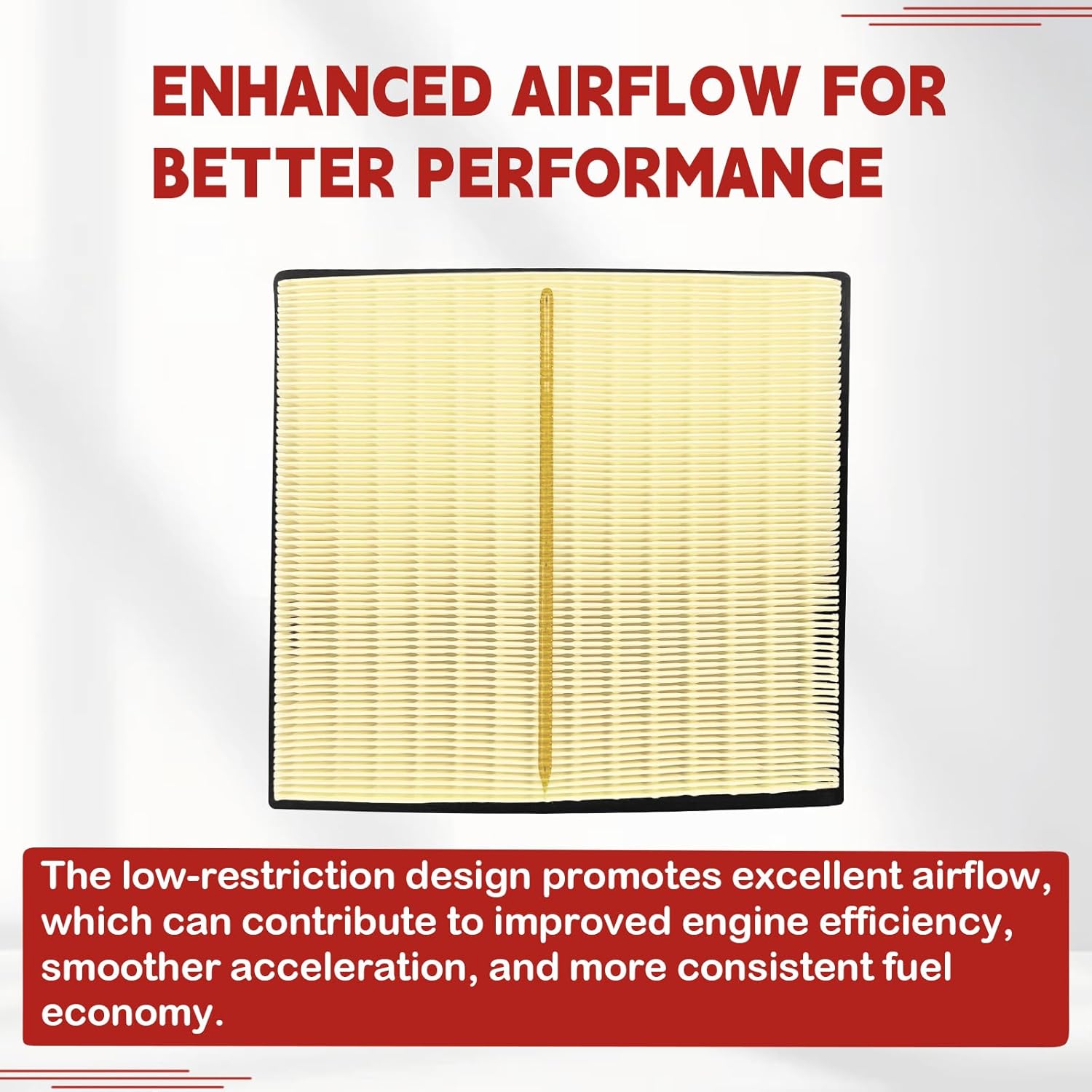 Engine Air Filter Replace 16546AA16A Compatible with Subaru Impreza Crosstrek Ascent Forester Outback Legacy Wrx 2017-2024