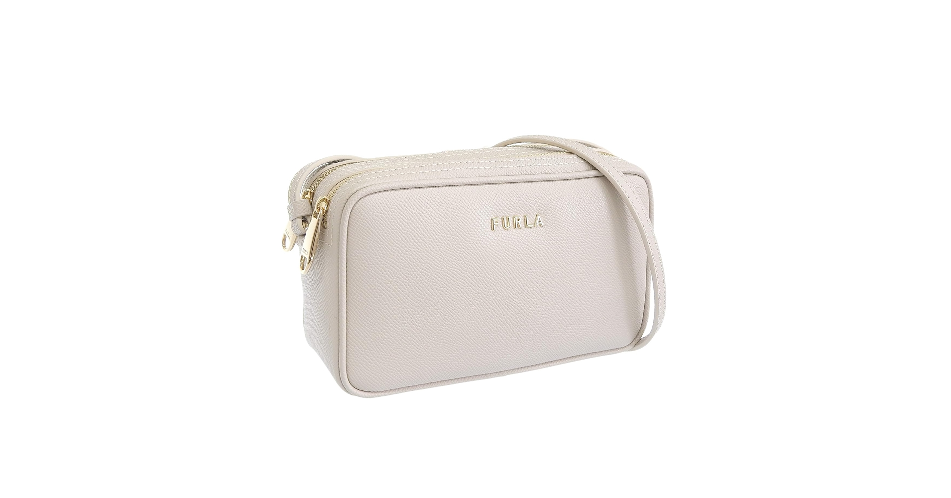 極美品✨フルラ　現行ロゴ　リリー ショルダーバッグ XL ペールグレー フルラ(Furla)フルラ LILLI XL リリー ショルダーバッグ バッグ