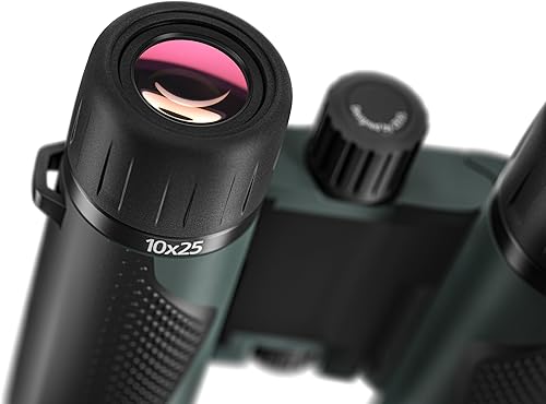 Miniatura 6 de ZEISS Terra TL - Binoculares de bolsillo de 10 x 25 pulgadas, compactos, impermeables y de enfoque rápido con vidrio recubierto para una claridad