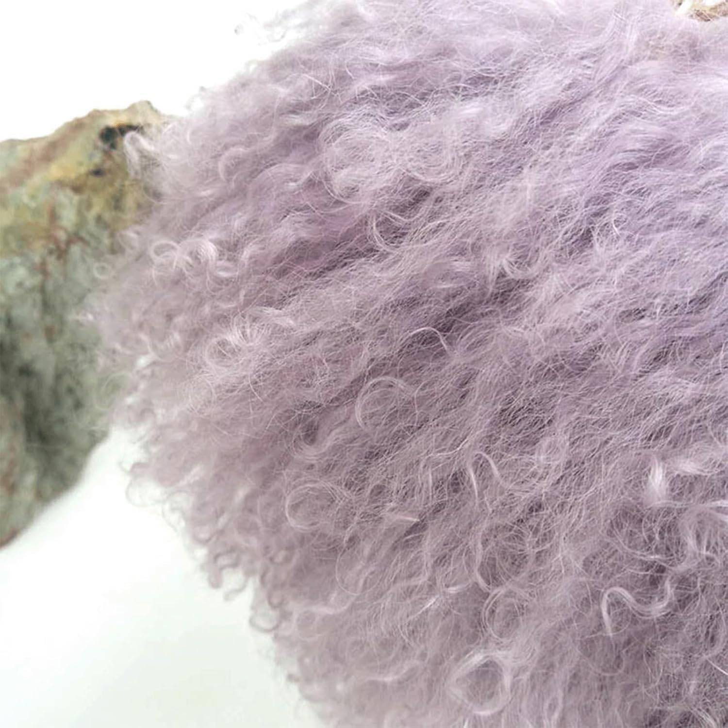 Fur Purse Mongolian Real Lamb Shoulder Bag Curly Genuine Wool Leather Fluffy Fuzzy Furry Satchel Handbag Purse