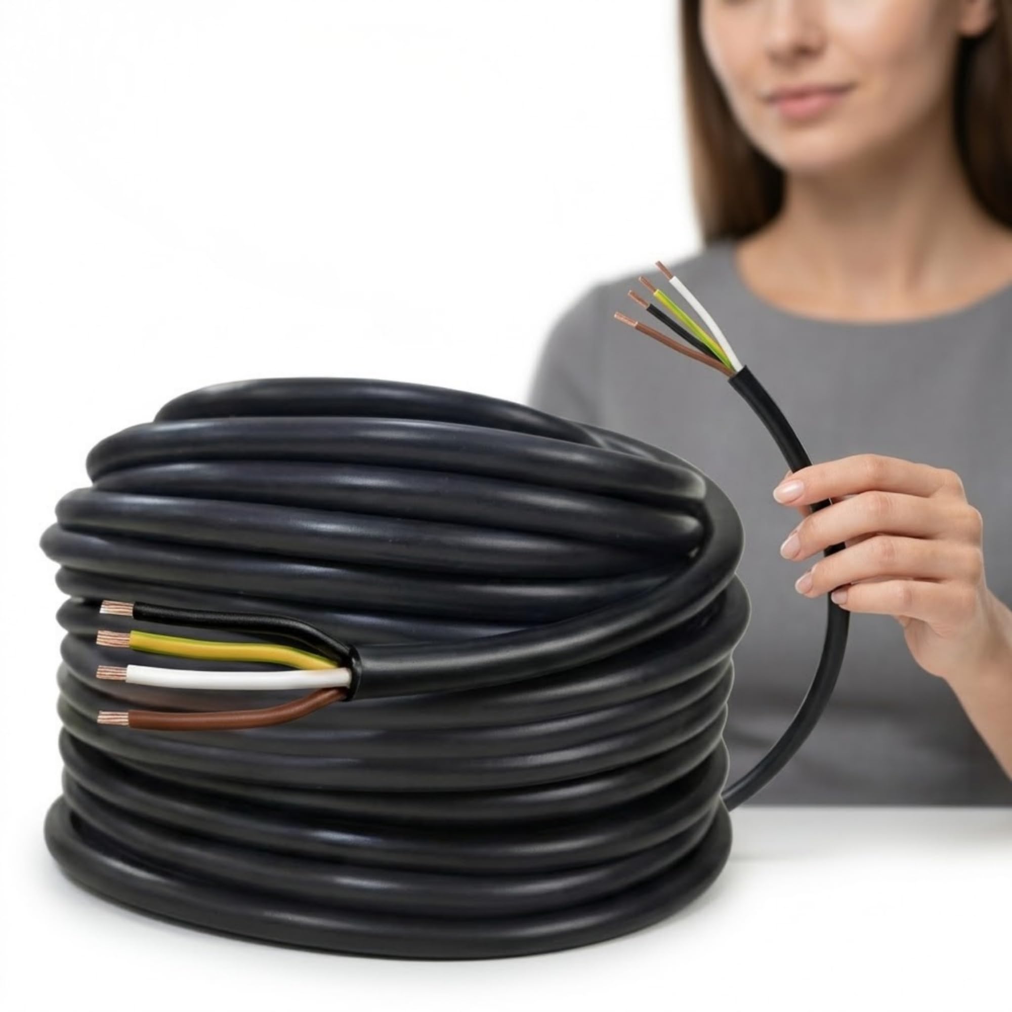 𝓓rumstone (𝟑 𝐘𝐄𝐀𝐑 𝐖𝐀𝐑𝐑𝐀𝐍𝐓𝐘) 50 Meter CPR Cable 1.5mm 4 Core (22/30mm) Flexible Copper Wire Multi Core Electrical Cable for Home Wiring Industrial Use Appliances and DIY Projects-image-17