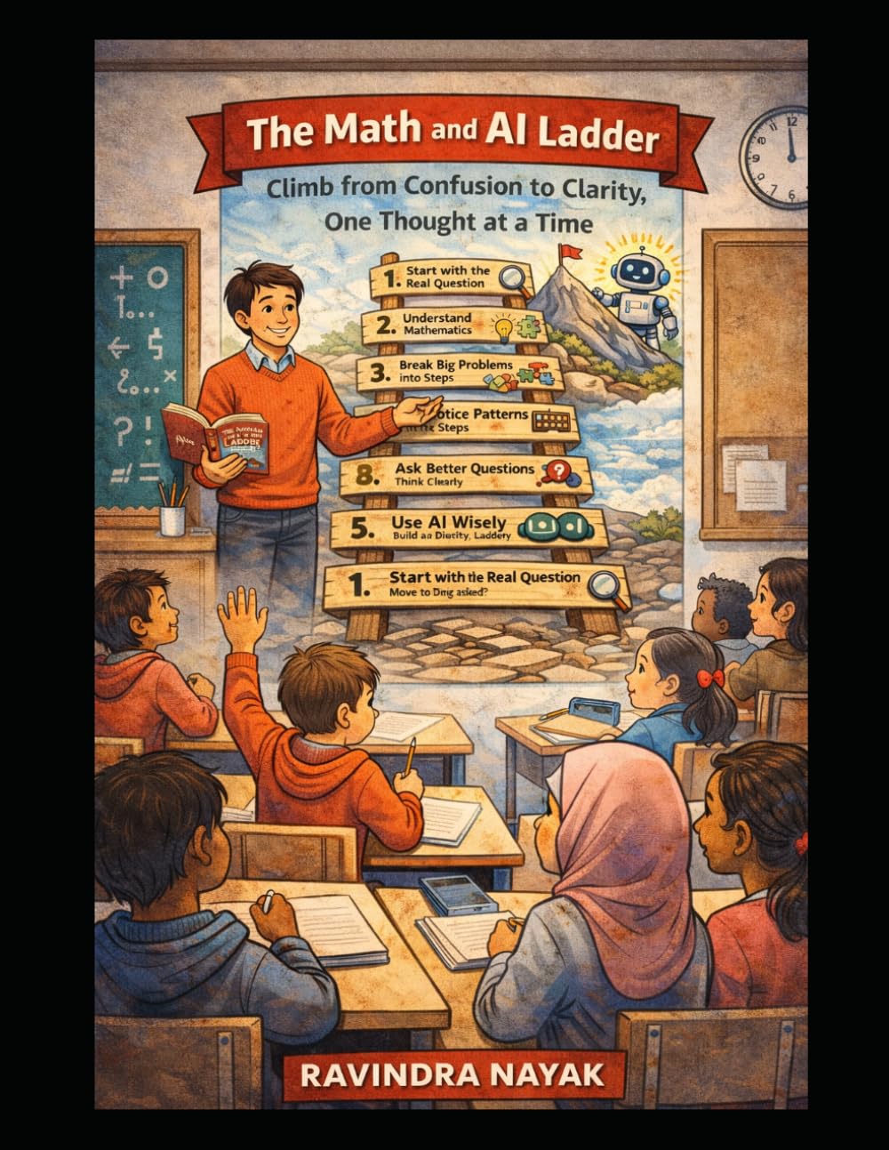 The Math and AI Ladder: Climb from Confusion to Clarity, One Thought at a Time (The AI Mathematics Ladder Building Intelligence from First Principles)